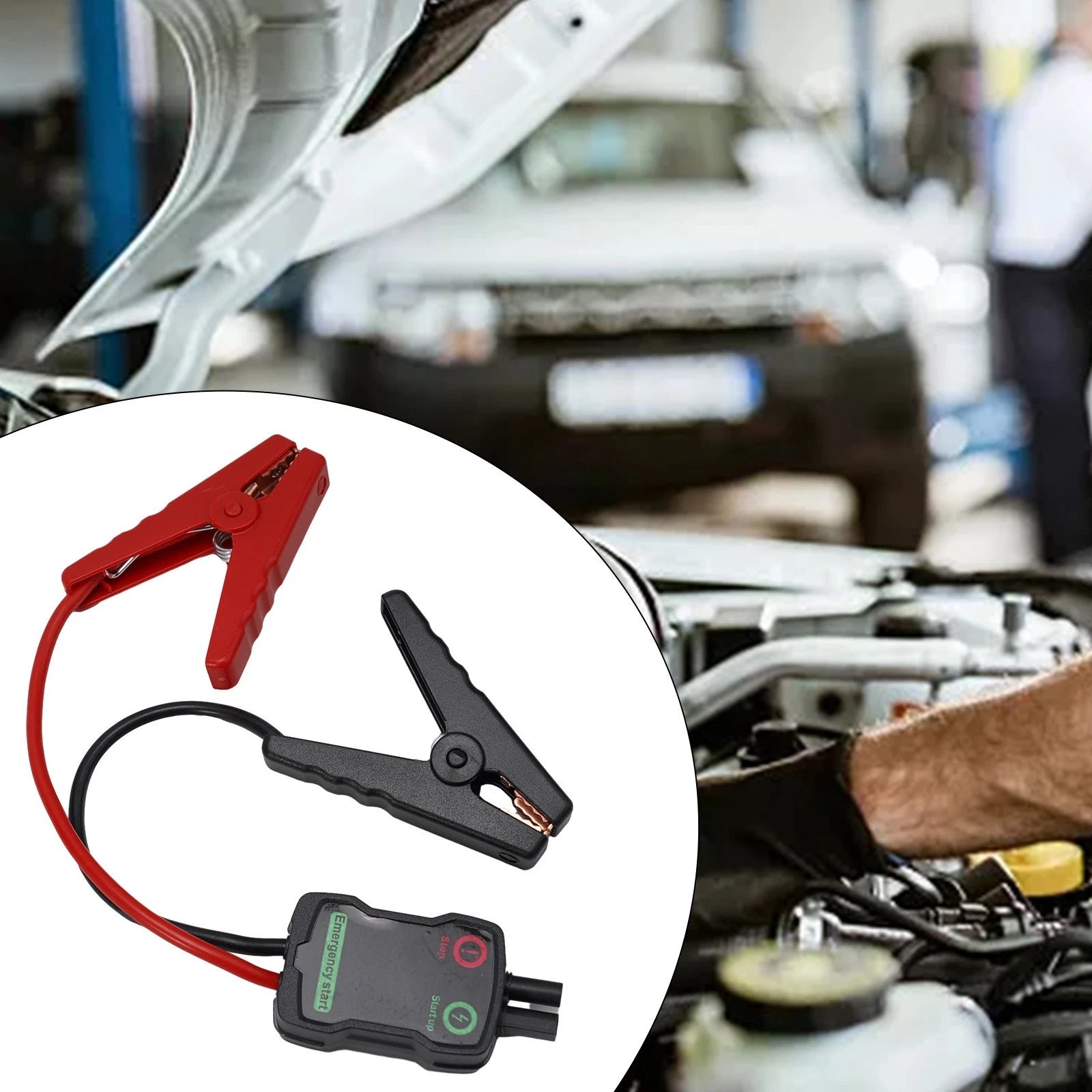 New Clamp 12V Car Jump Portable Starter Umper Cable Clamp B8 Car Tool