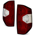 Fit 14-21 Toyota Tundra Chrome Housing Dark Red | Built Supply Co