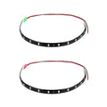 12inch Flexible Red&green Light Led Strip 3528 Smd Car Under Dash