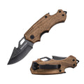 Swiss+tech 6-inch Pocket Folding Knife Multitool Tactical Knife With
