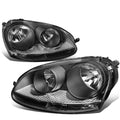 Fit 2005-2010 Vw Jetta Mk5 Pair Black Housing Clear | Built Supply Co