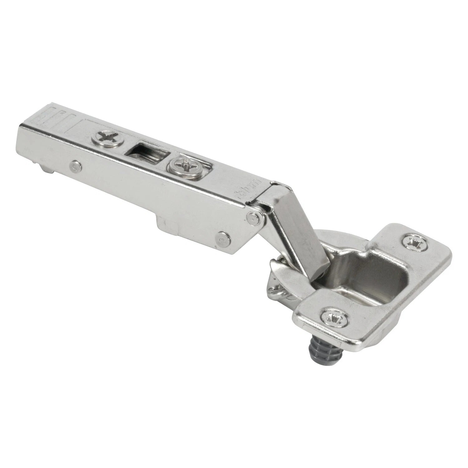 120 Degree Straight Arm Clip Top Overlay Press-in Self Close Hinge
