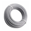 Strimmer Brushcutter Wire Cord Line 3mm Steel Wire Gray 50-meter