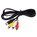 5.9ft 9-pin 3rca Audio Video Av Cable Adapter Cord Wire For Sega
