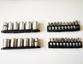 1/4" Dr. Metric & Imperial Socket & Torx Ph Pz Slot Bits + Adapter Set