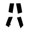 Black Velvet 7 Hook Easel Stand Necklace Chain Jewelry Display