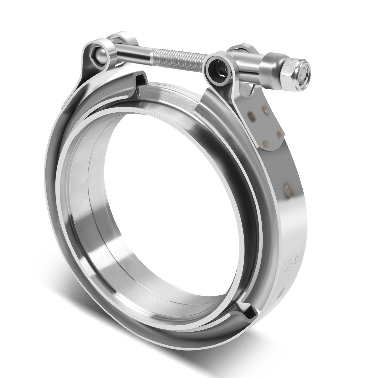 Fit 4" OD Exhaust Piping Stainless Steel V-Band Clamp & Mild Steel 4"
