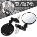 Fit Universal Naked Bike Cruiser Convex Round Side | Built Supply Co