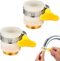 2Pcs Adjustable Faucet Adapter for Faucets, Universal Fits 13-25Mm