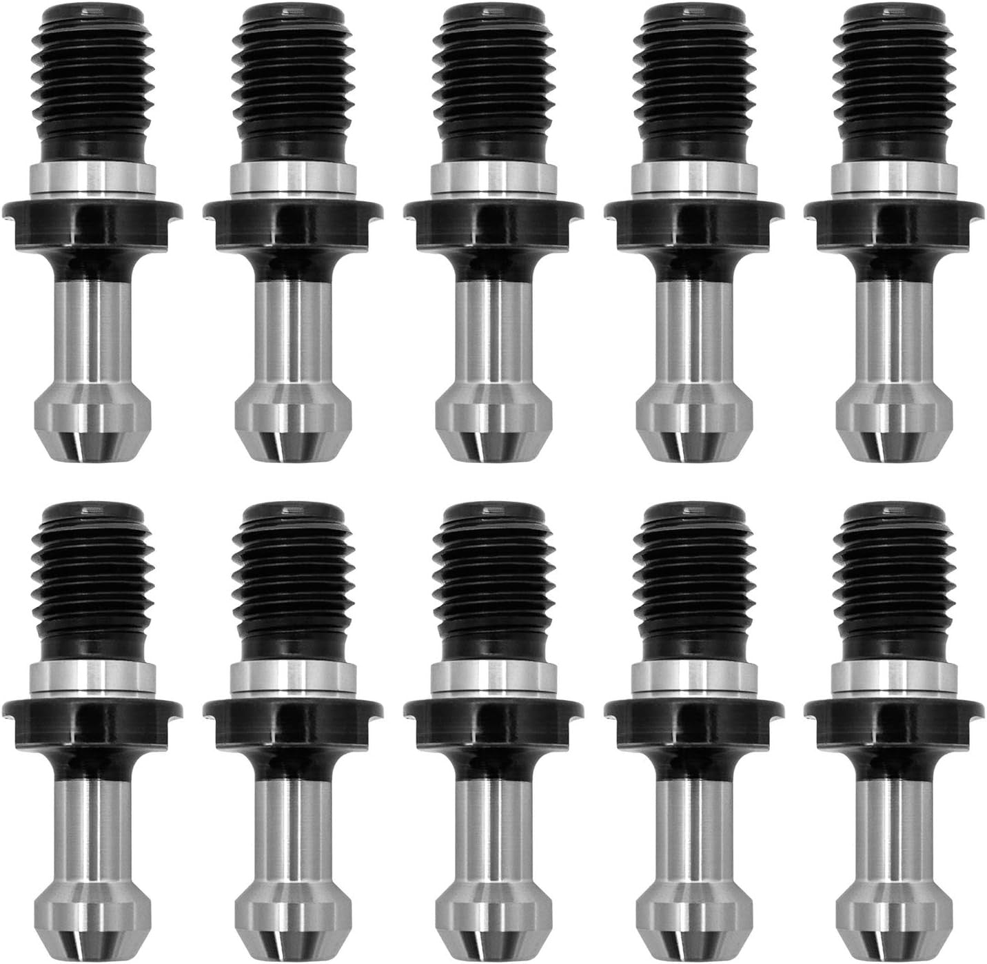 10Pcs CAT40 45°Pull Stud Retention Knob for HAAS CAT 40 CNC Tool