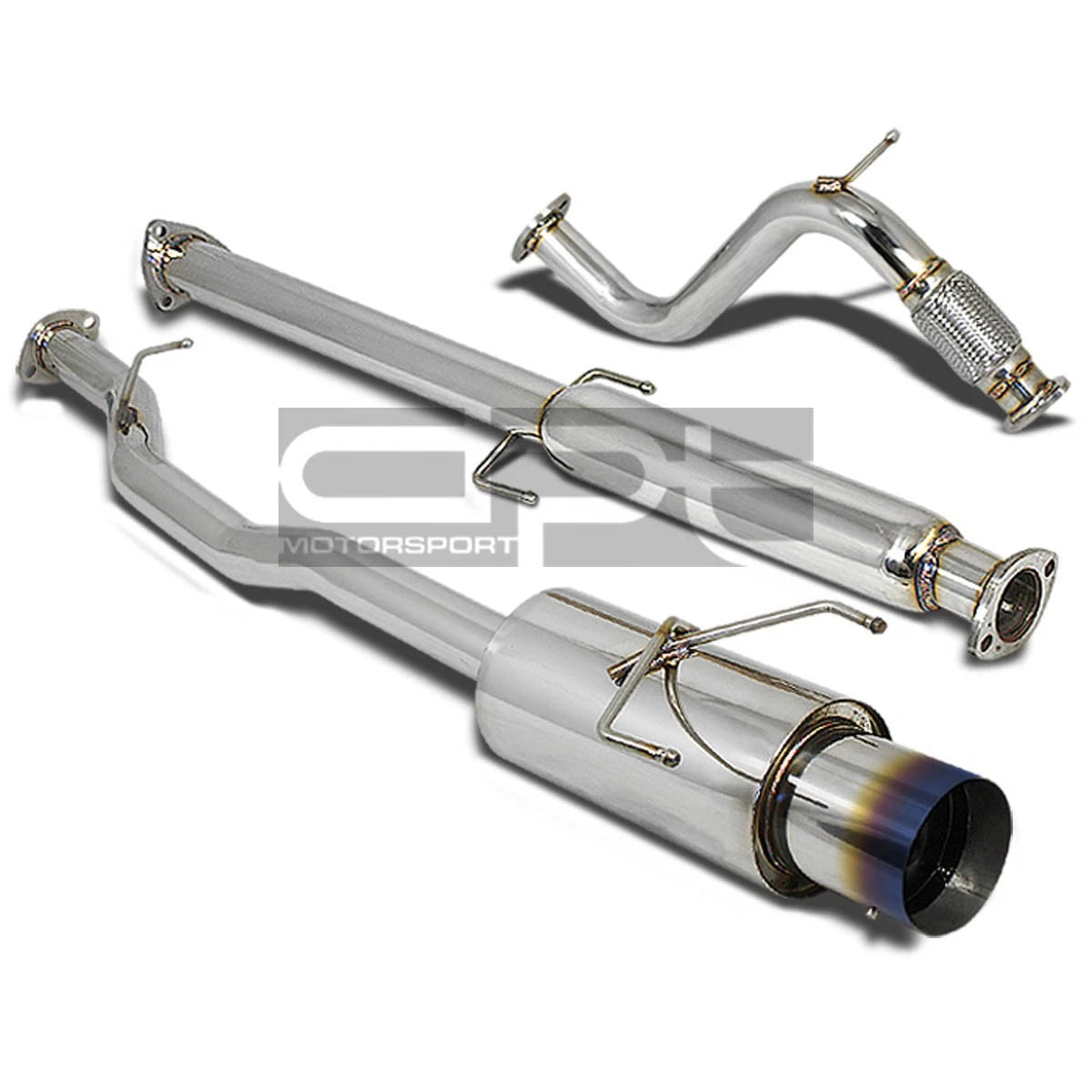 Fit 94-97 Honda Accord H22/f22 Catback Exhaust 4.5" | Built Supply Co