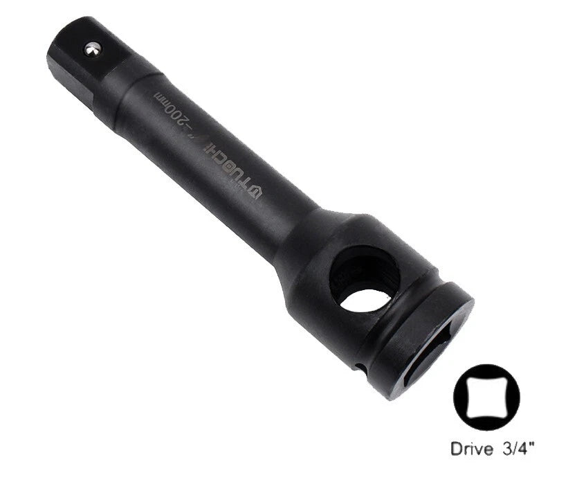 Cr-mo 3/4" Dr. Air Impact Extension Bar Socket Adapter 8"/200mm