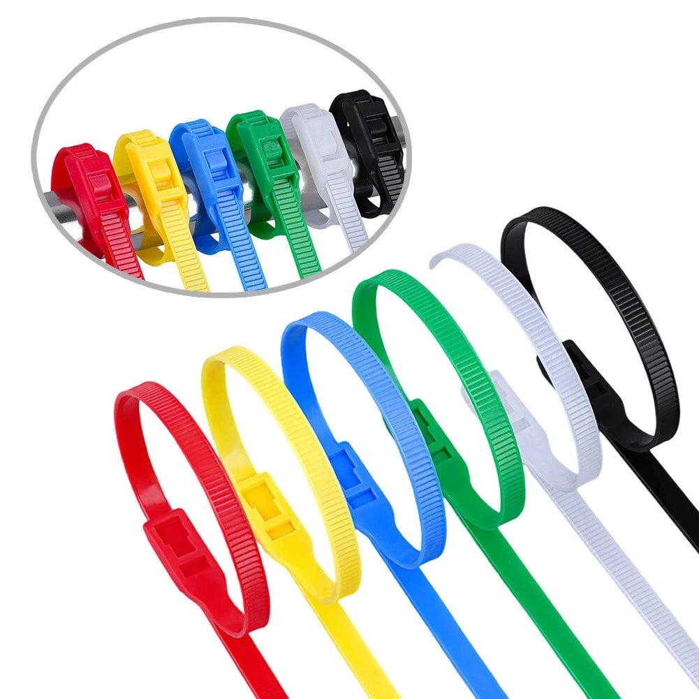 Selflocking Cable Ties 350mm X 8mm For Safe And Secure Bundling
