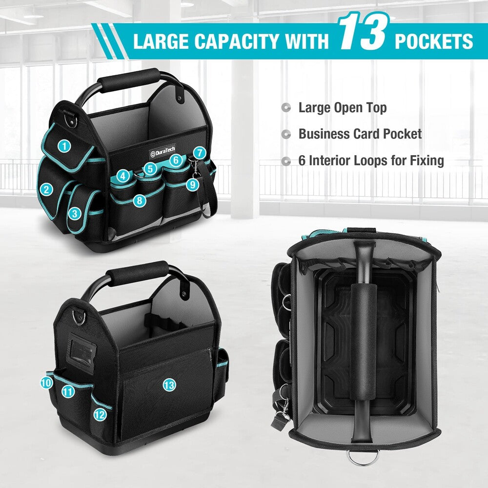 DURATECH 12 Inch Tool Tote Bag by DURATECH