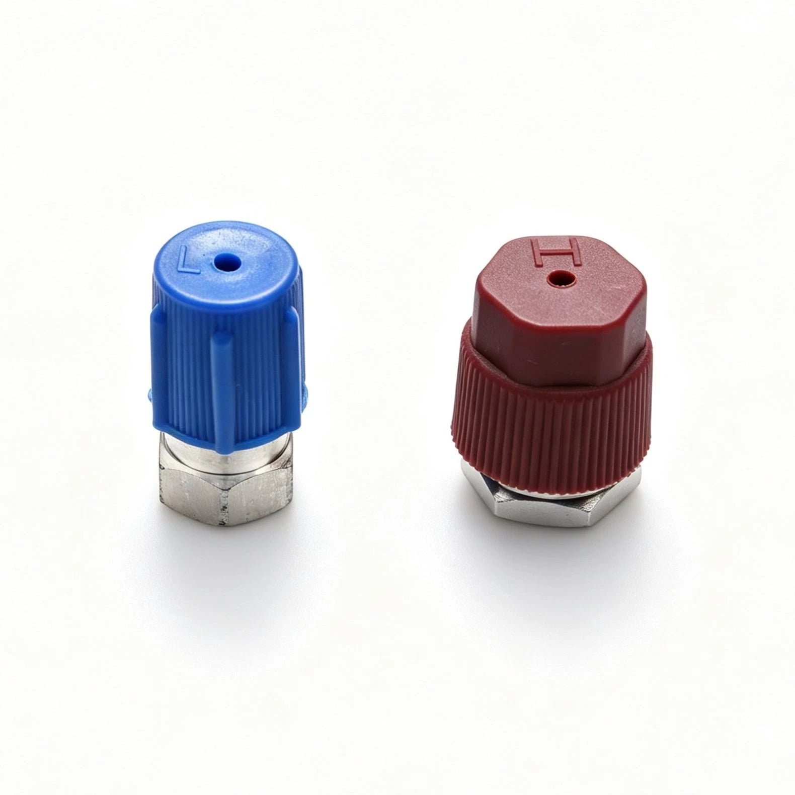 Car Ac R12 To R134a Retrofit Conversion Adapter Kit With Red And Blue