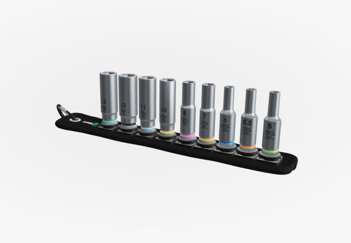 Wera Belt A Deep 1 Socket Set 9pc