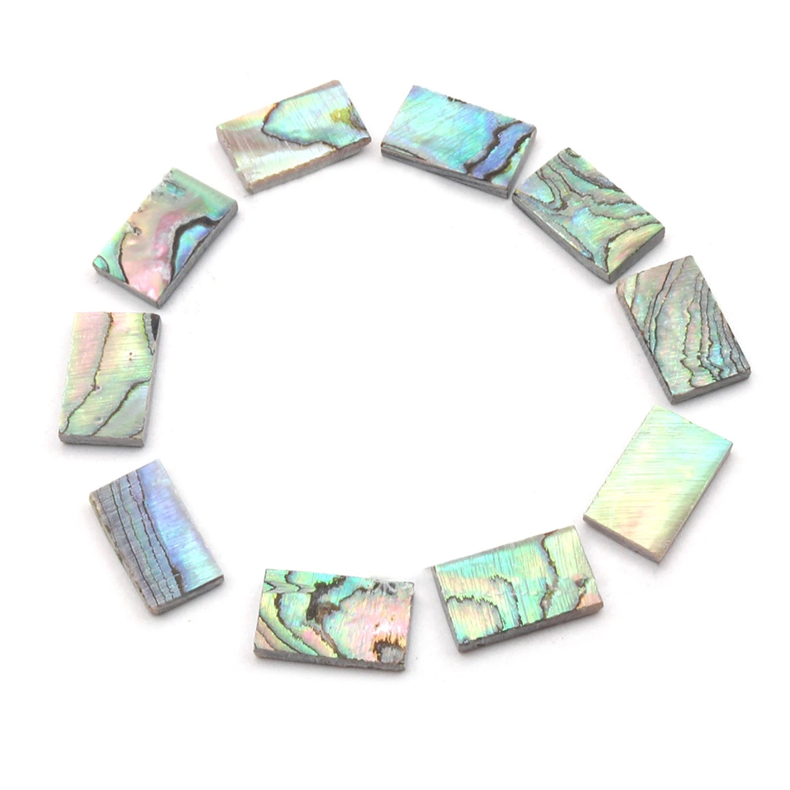 Colorful Abalone Shell Inlay Guitar Fretboard Inlay Material