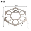 Multi Hole Stainless Steel Egg Steamer Rack Stackable Trays For Pot