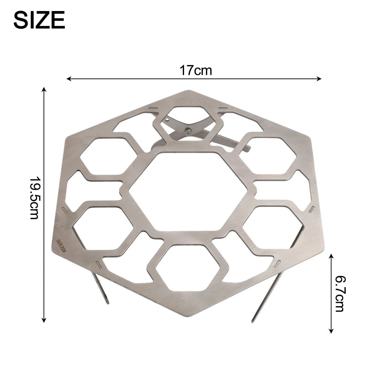 Multi Hole Stainless Steel Egg Steamer Rack Stackable Trays For Pot