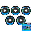 BlueSpot 5pc 100mm Coarse Stripping Wheel Set by BlueSpot