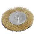 4" Diameter Crimped Tempered Steel Bristles Wire | Built Supply Co