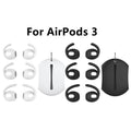 3pair S M L Anti-slip Soft Silicone Ear Hooks Eartips Cover For