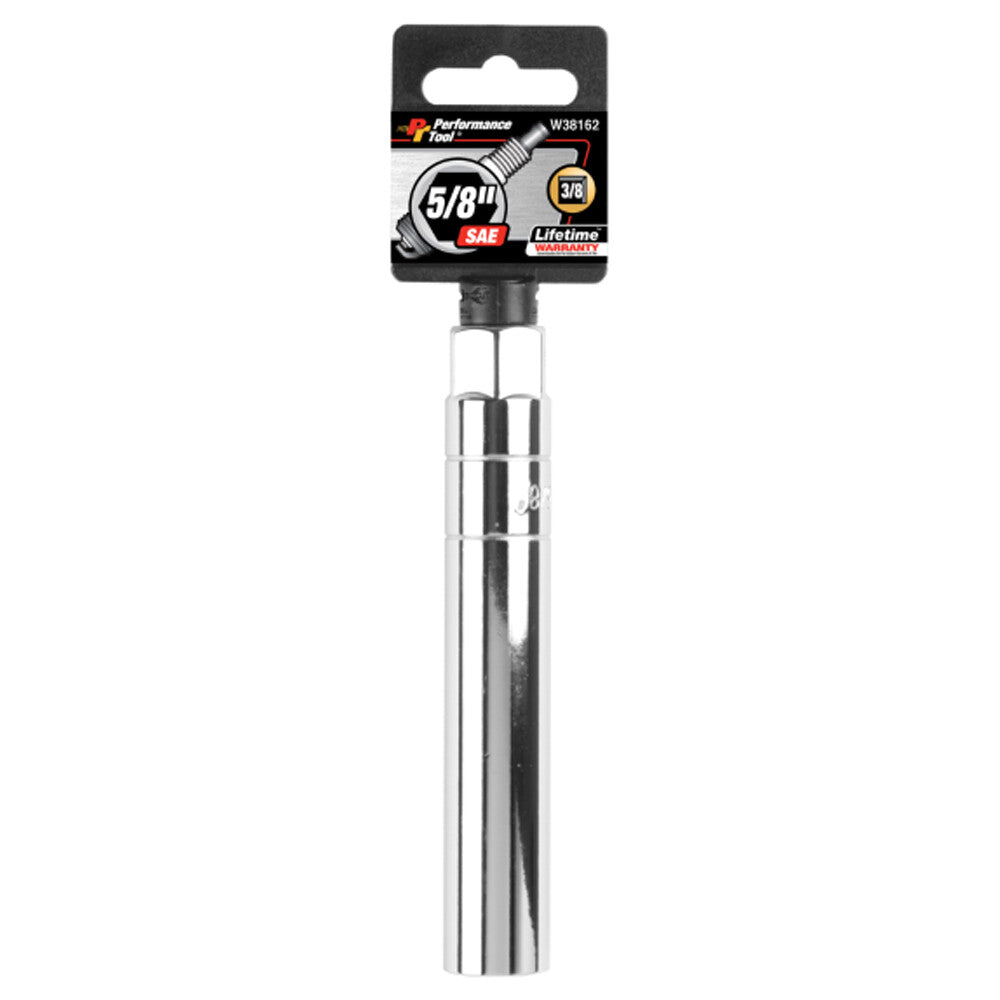 Performance Tool 3/8" Dr 5/8" Extra Long Spark Plug Socket by Performance Tool