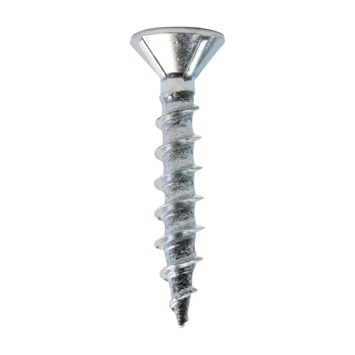 1" Zinc Flat Square Head Coarse Thread Drive Fastener Screw Type 17