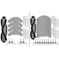 Complete Main Side Brush Filter Mop Cloth Kit For Monsga Mr1 For