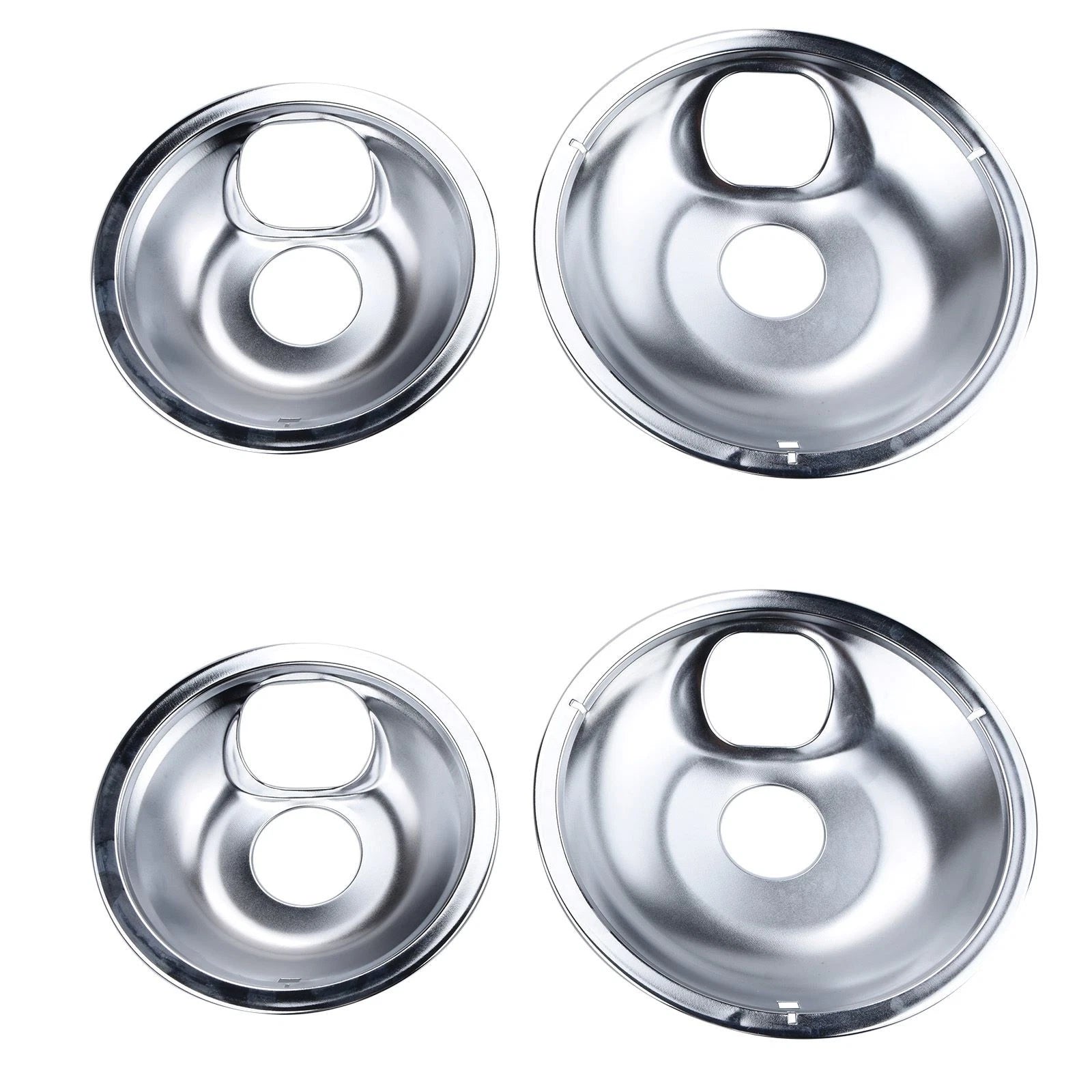 Fit For Ge Chrome Range Pans Bowls 2 Of Wb31t10010 2 Of Wb31t10011