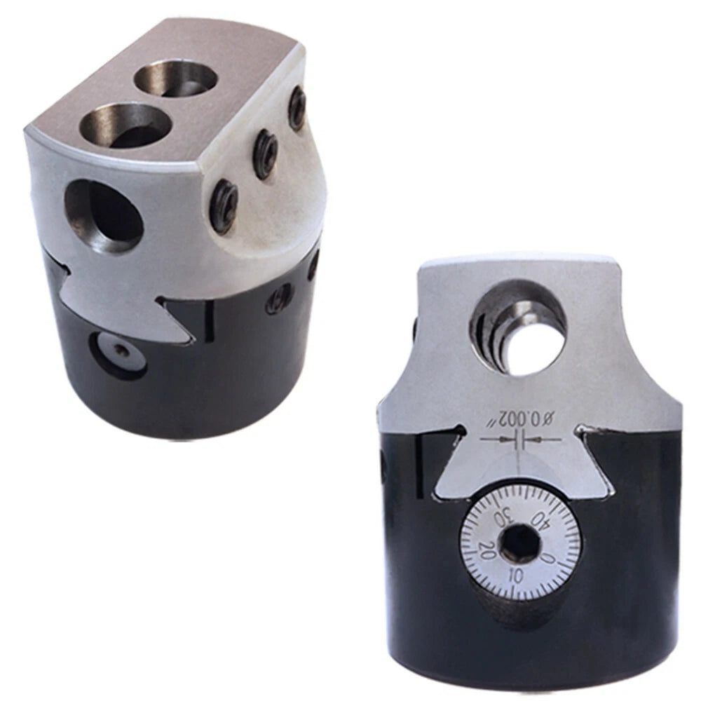 2" Boring Head 1/2" Hole Size 0.002" Graduation Milling Lathe Tool