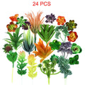 Artificial Succulent Plants Unpotted Fake Succulents Plant Home
