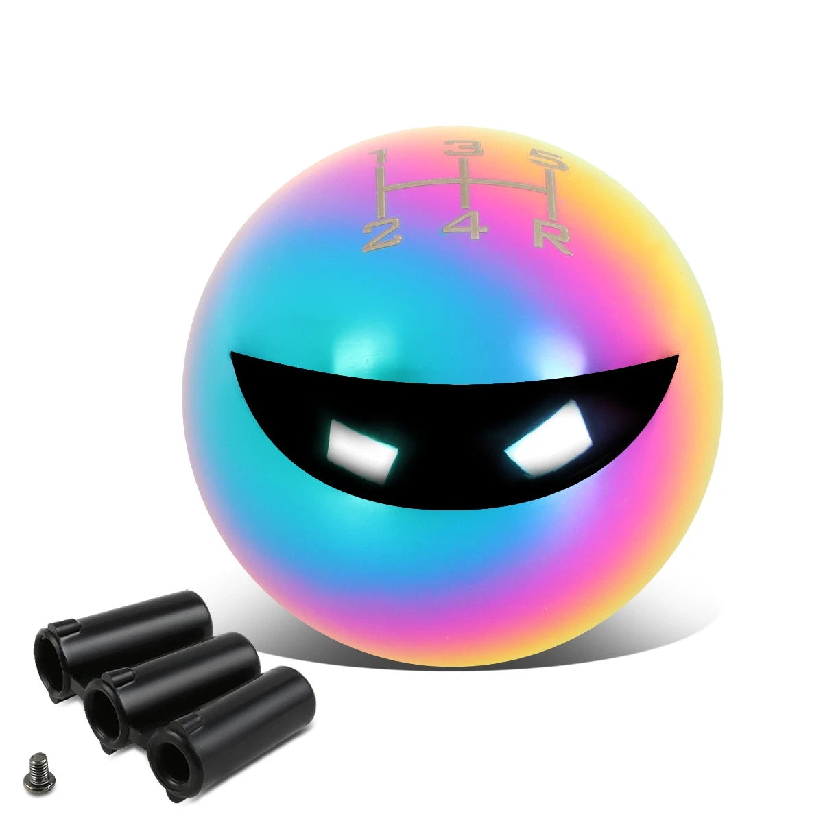 Nrg Racing Ball Type Style Weighted 5-speed Gear Shifter Shift Knob
