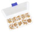 300Pcs Monolithic Ceramic Chip Capacitors 10pF-100nF 10Value MLCC