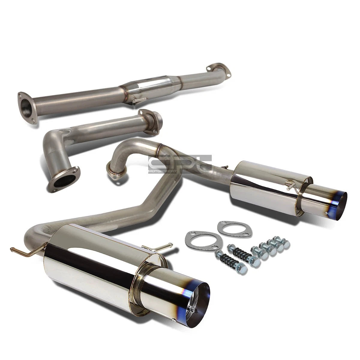 Fit 03-06 Gk F/l Tiburon V6 Catback Exhaust W/dual | Built Supply Co
