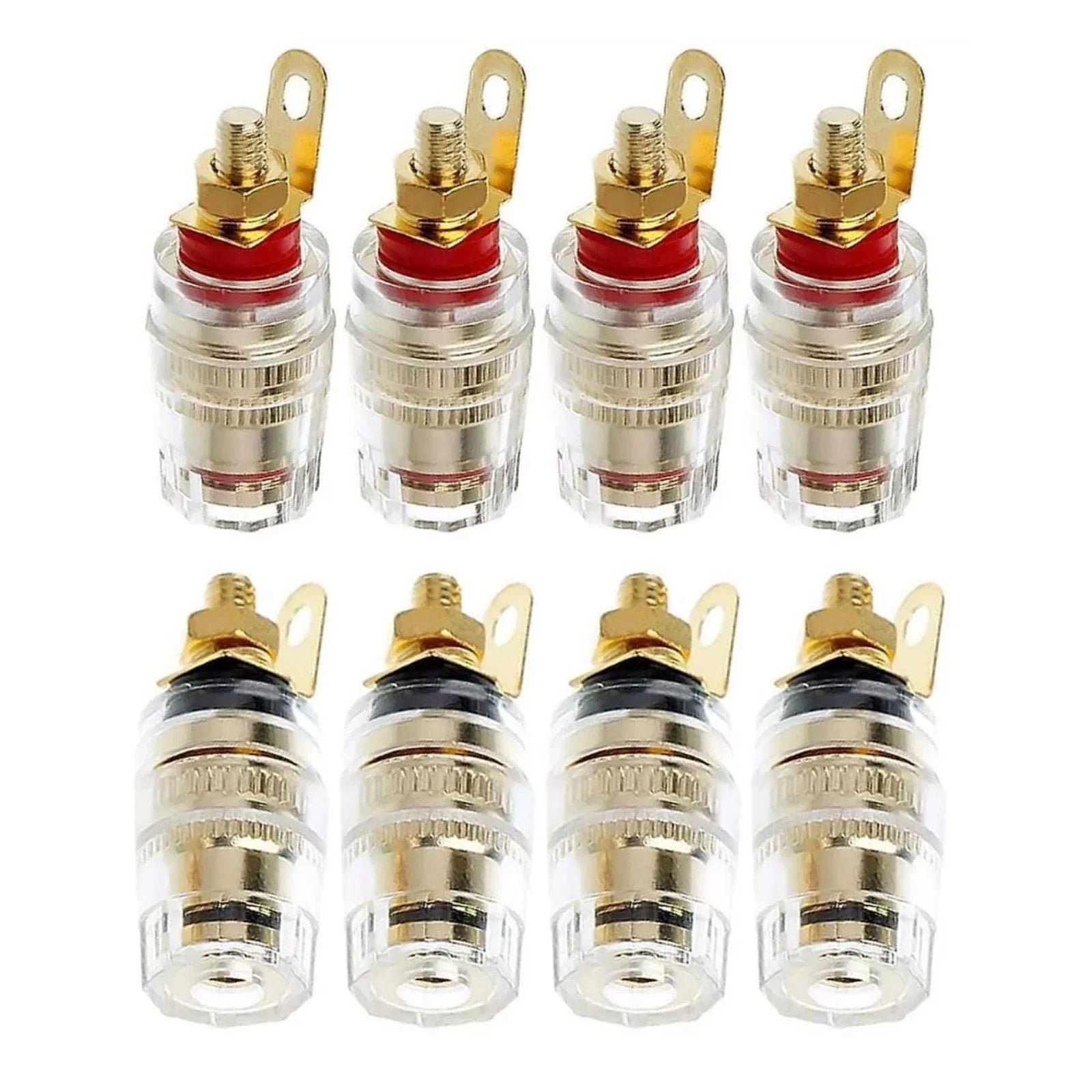 New 4mm Amplifier Speaker Terminal Binding Post Banana Plug Adapter