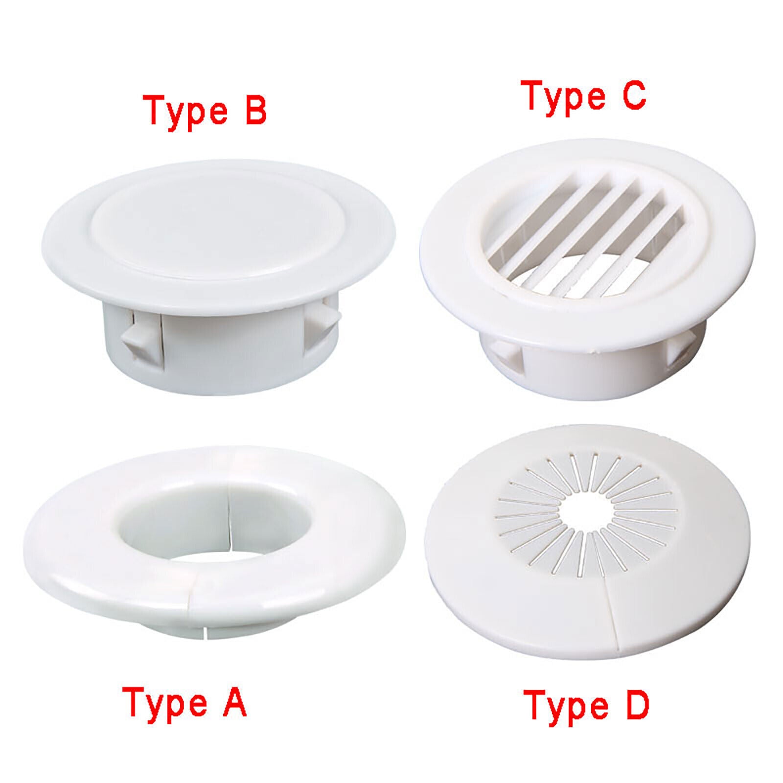 Plastic Cable Hole Cover Grommet for Wall Holes
