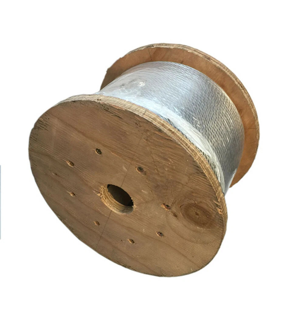 500 Ft 1/4" 1x19 Cable Rail Wire Stainless Steel 316 Extra Corrosive
