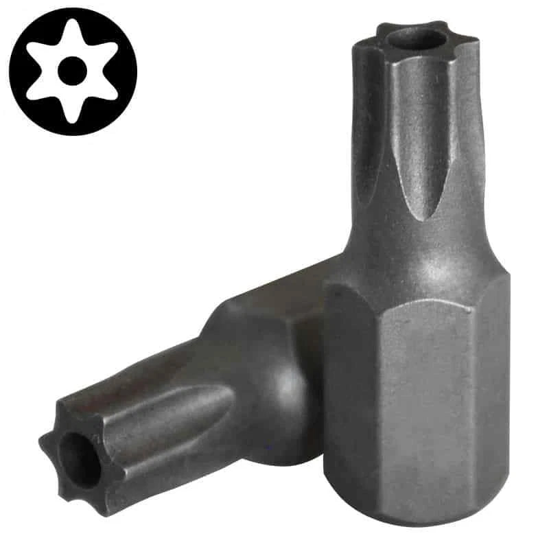 Force 17730.. S2 Steel 10mm Shank Star Tamperproof Torx Bit 30mml