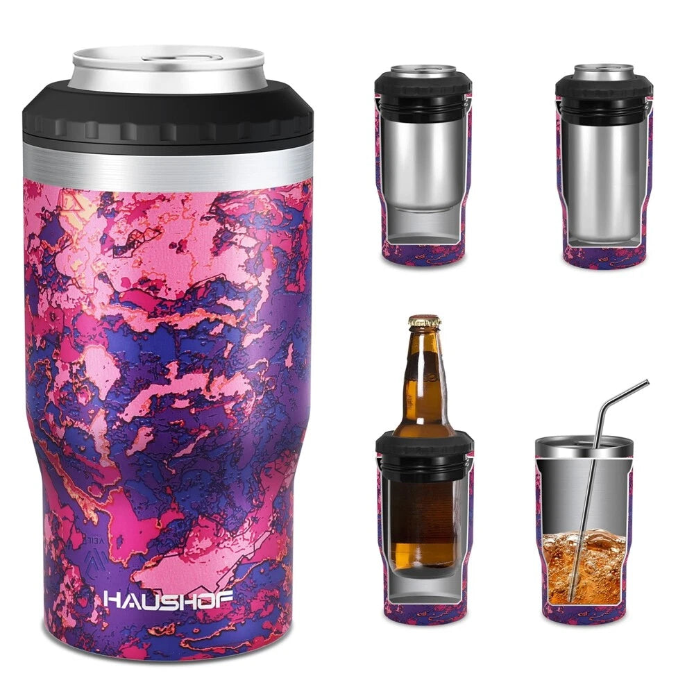 Haushof Can Cooler 12oz Slim Can Cooler 4 In 1 | Built Supply Co