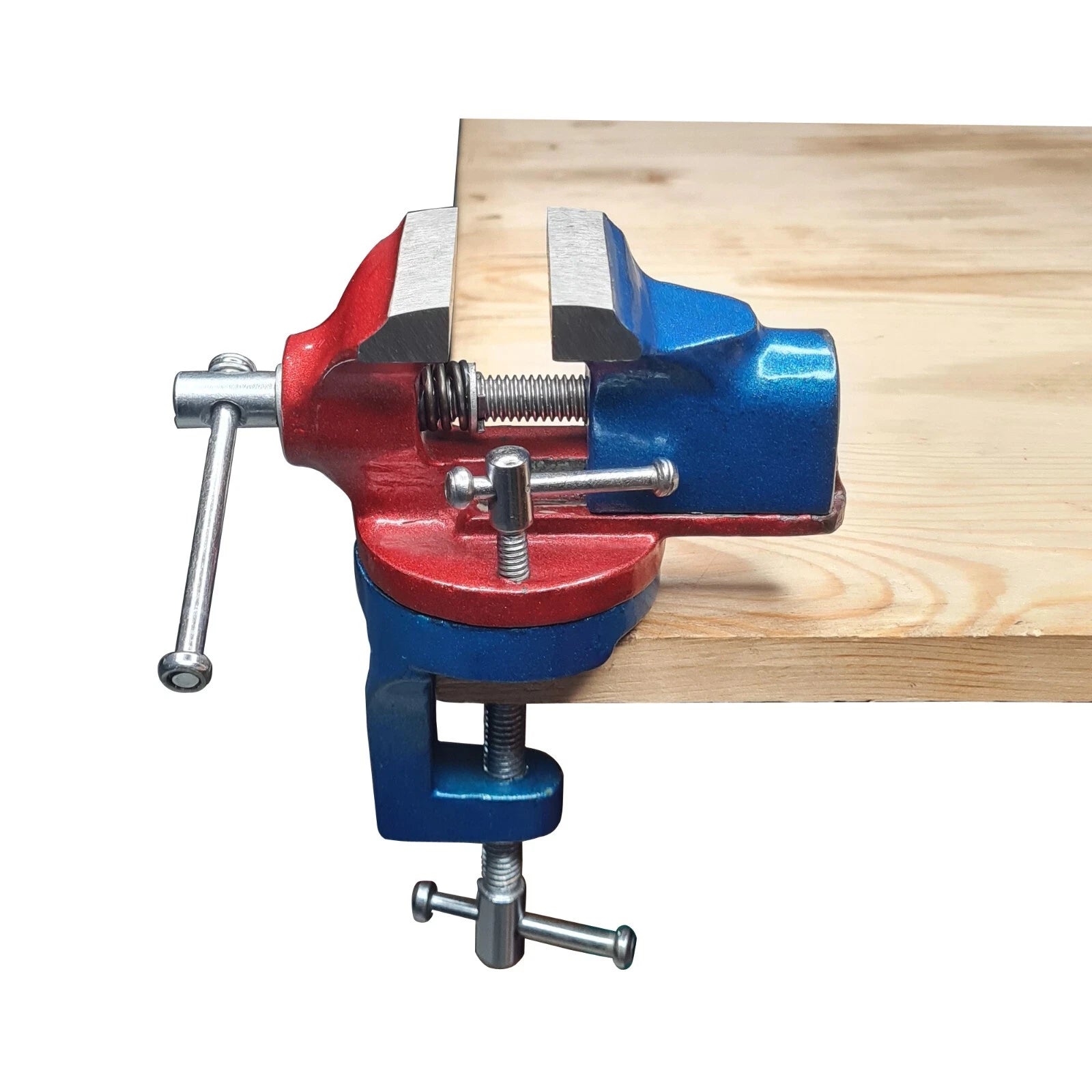 Table Vice Revolving Clamp 50mm (2")-cast Iron Professional Vice