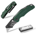 Workpro Folding Utility Knife G10 Handle Box Cutter Quick Change