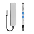 6 In 1 Usb-c Hub Type-c Usb Adapter Dock For Macbook Pro Multi 4k