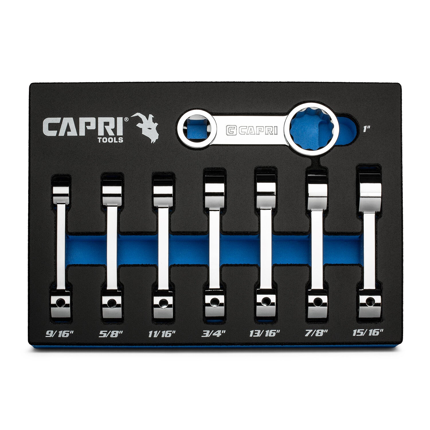 Capri Tools 1/2 in. Drive Torque Adapter Set, 12-Point Box End, SAE
