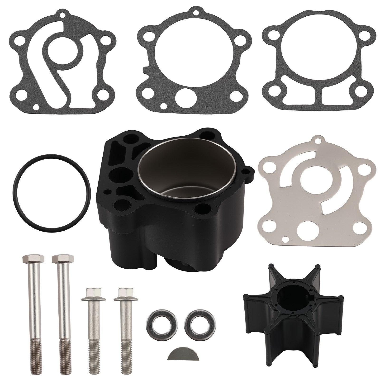 Water pump Impeller kit for Yamaha F75A F80 F90 F100 67F-W0078-00