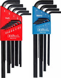 Eklind 22pc Hex Wrench Key Set Metric & SAE