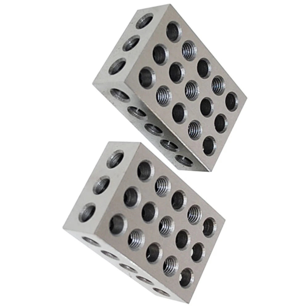 2 Precision 1-2-3 Block 23 Holes Milling Machining 123 Blocks