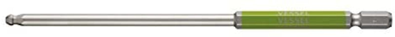 VESSEL Long Driver Bit Ball Point Hex