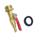 New 1/4 Inch Male Antifreeze Blow Out Water Adapter Winterize Blowout
