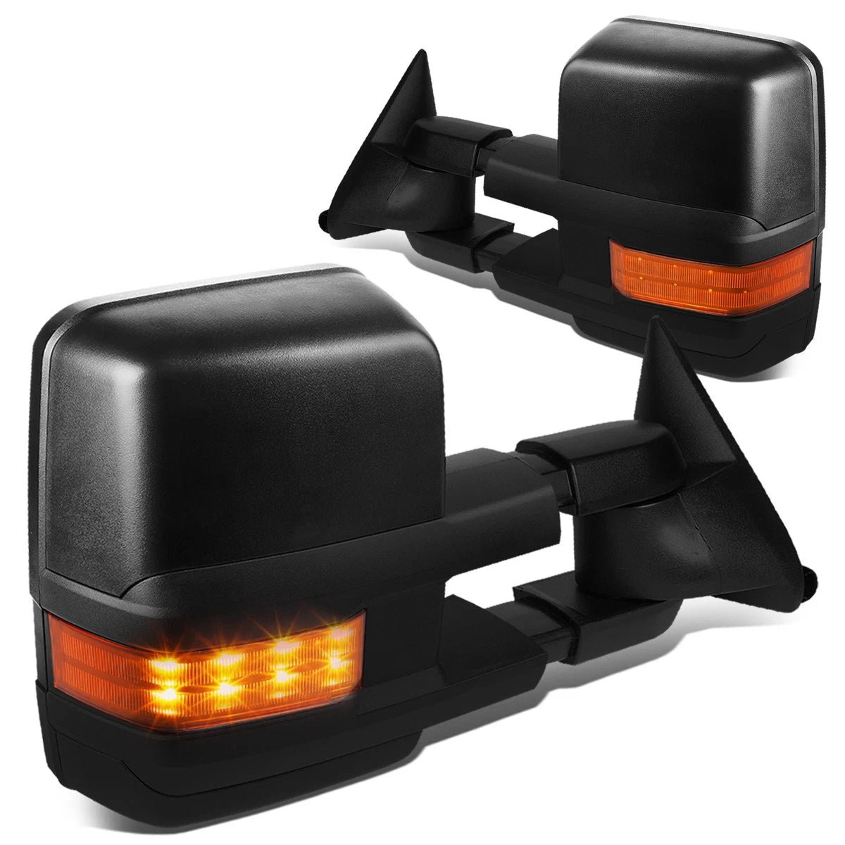Fit 88-02 Chevy/gmc C/k Pair Manual+amber Led Turn | Built Supply Co